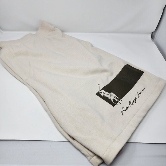 NWT Polo Ralph Lauren‎ Lounge Shorts Mens Size 2XLT Brown Big Pony Logo Pocket